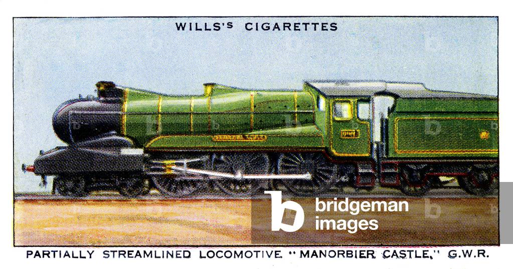 'Manorbier Castle' Streamlined Locomotive