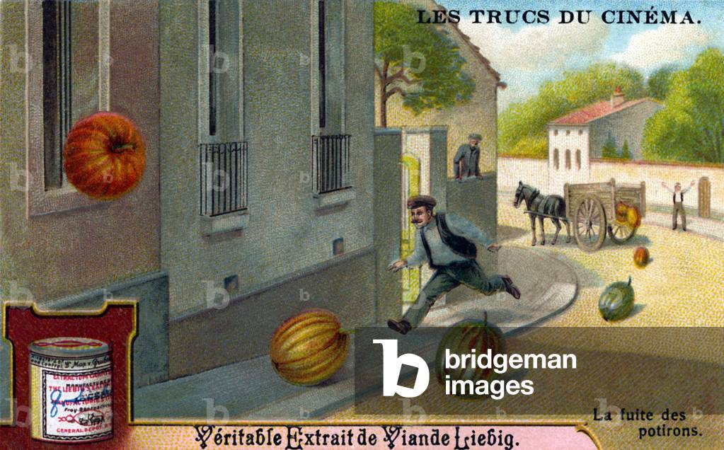 Tricks of Early Cinema: Flight of the pumpkins.