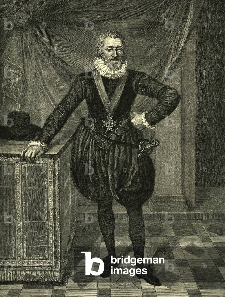 Henry IV King of France (print)
