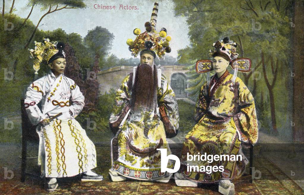 Group of Chinese actors