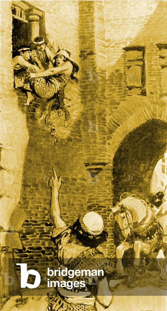 The death of Jezebel by J James Tissot - Bible