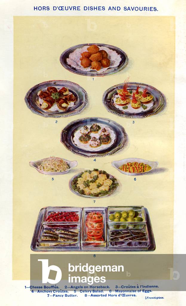 Mrs Beeton's cookery book illustration, 1861 (print)