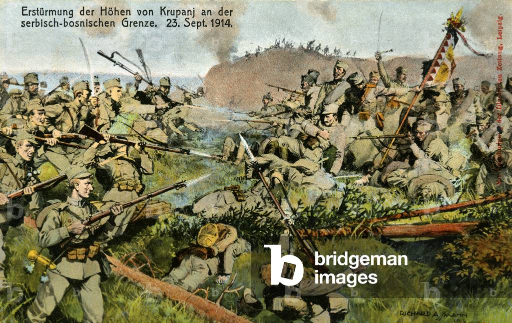 Storming of Krupanj on the Serbian- Bosnian border