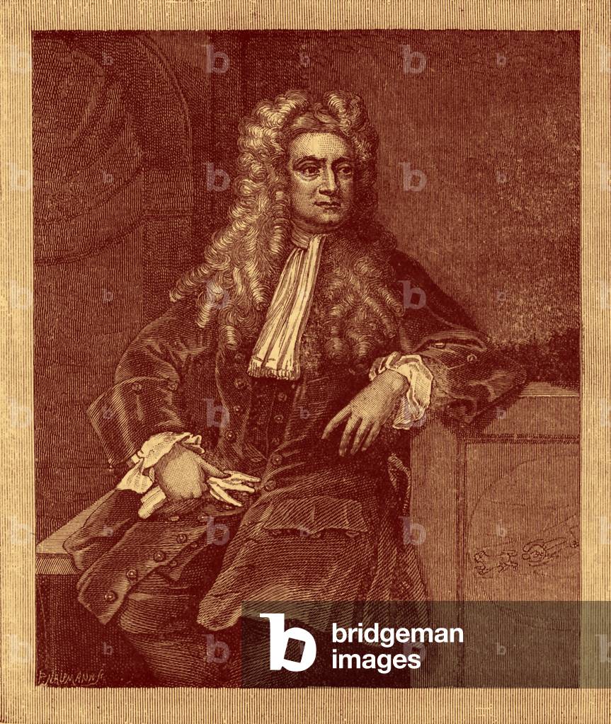 Portrait of Sir Isaac Newton (print)