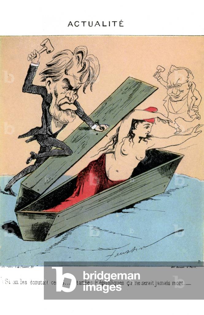 The 1871 Paris Commune - caricature