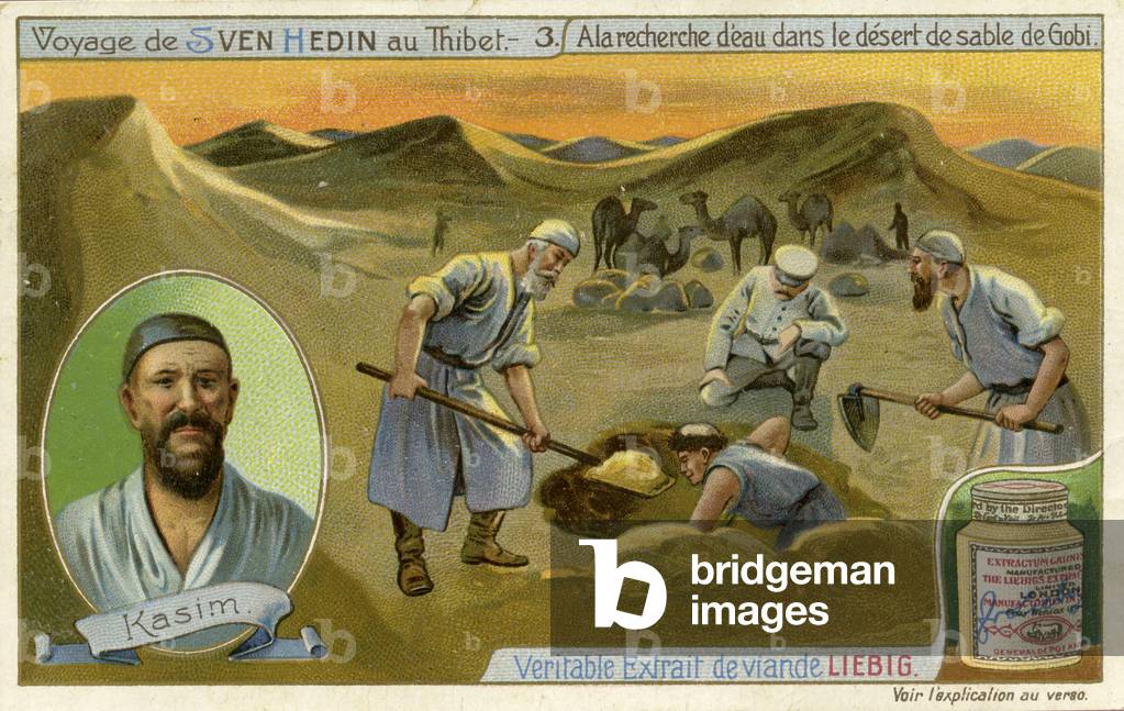 Sven Hedin 's voyage to Tibet