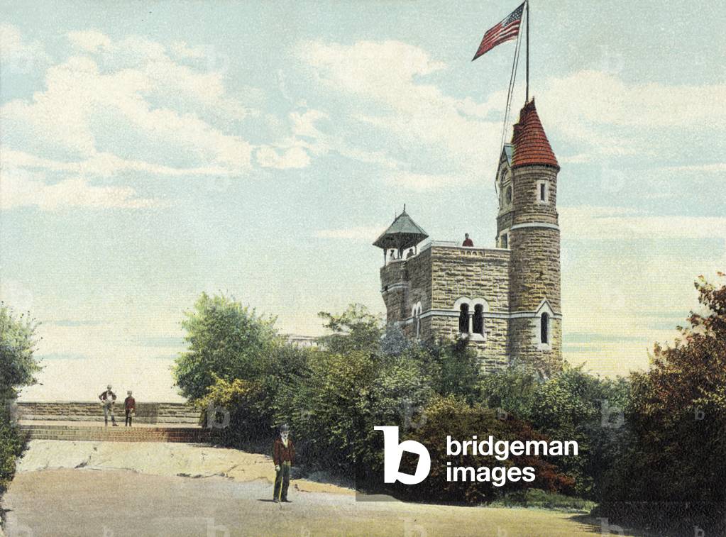 New York Central Park, end of 19th/20th century (postcard)