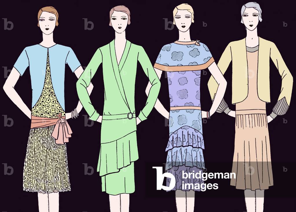 Fashion: dresses in spring 1928