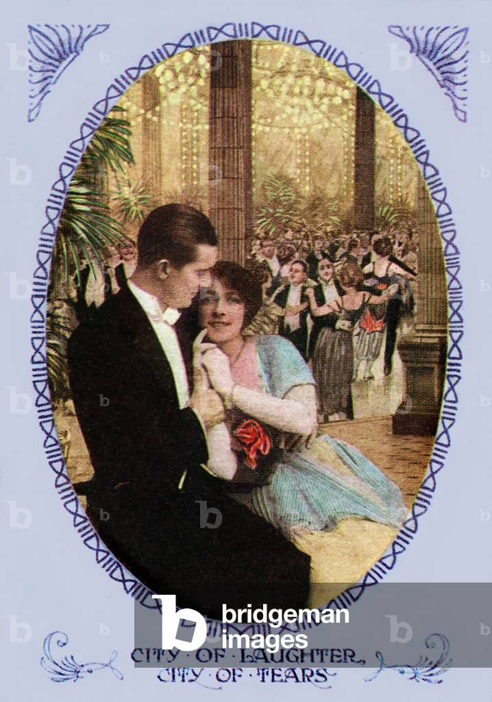 City of Laughter, City of Tears - Postcard featuring the song