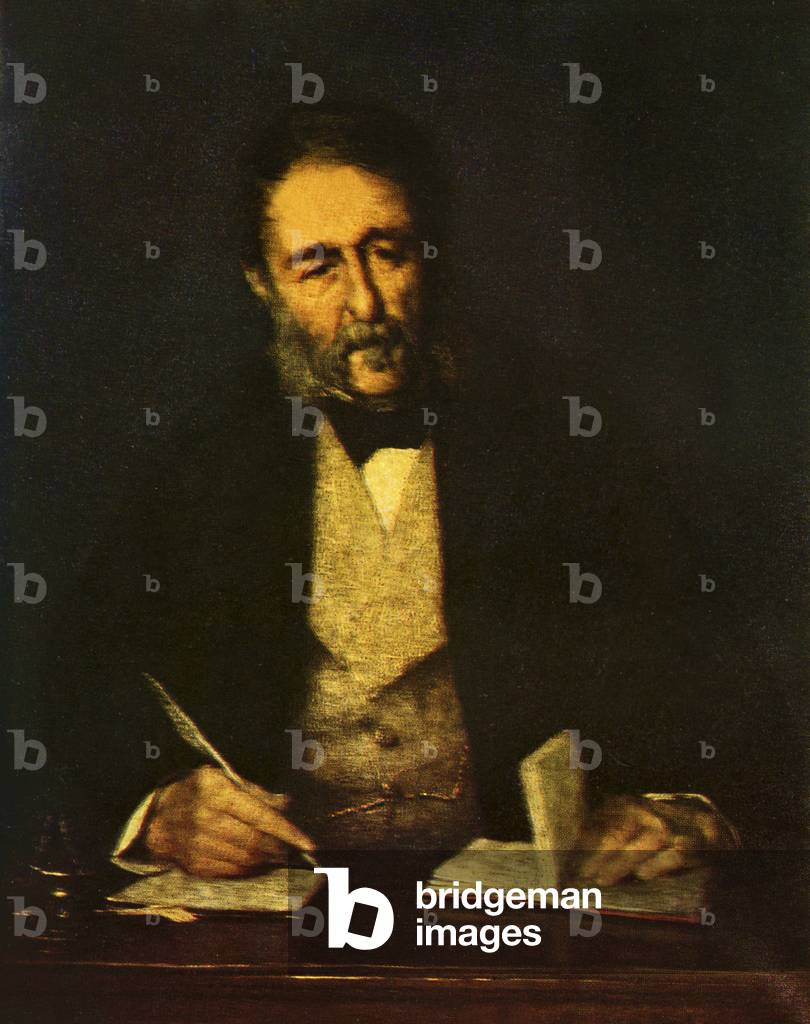 Warren Delano, 1809-1898, portrait.