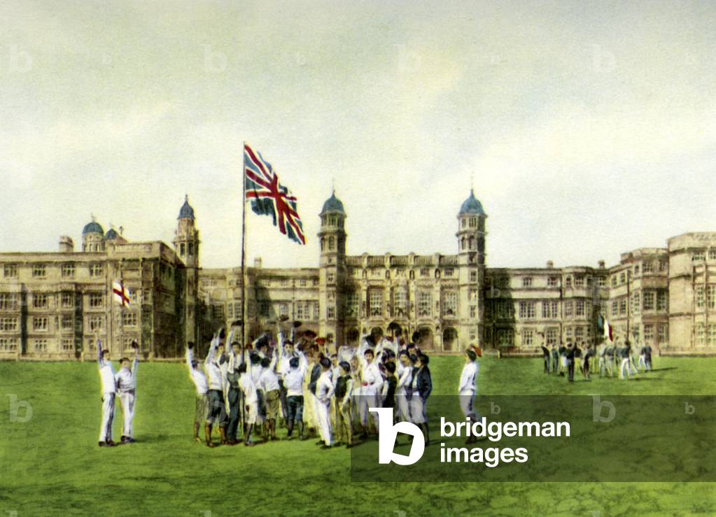 Stonyhurst College - Cheering the Flag
