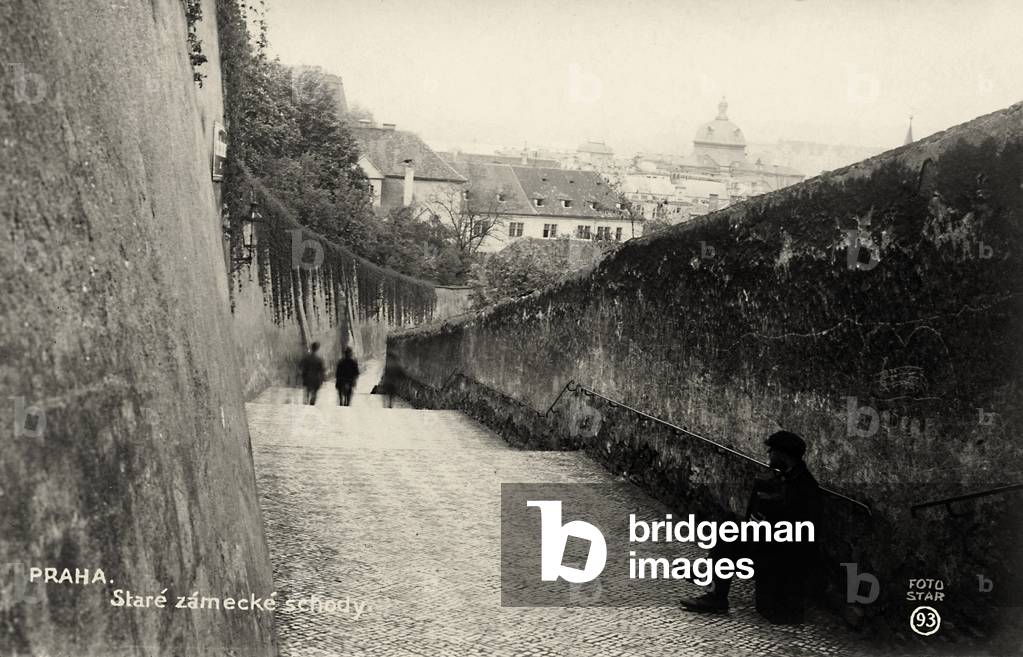 Prague: Old castle steps (Staré zámecké schody).