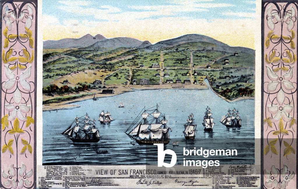 San Francisco California, 1912 (postcard)