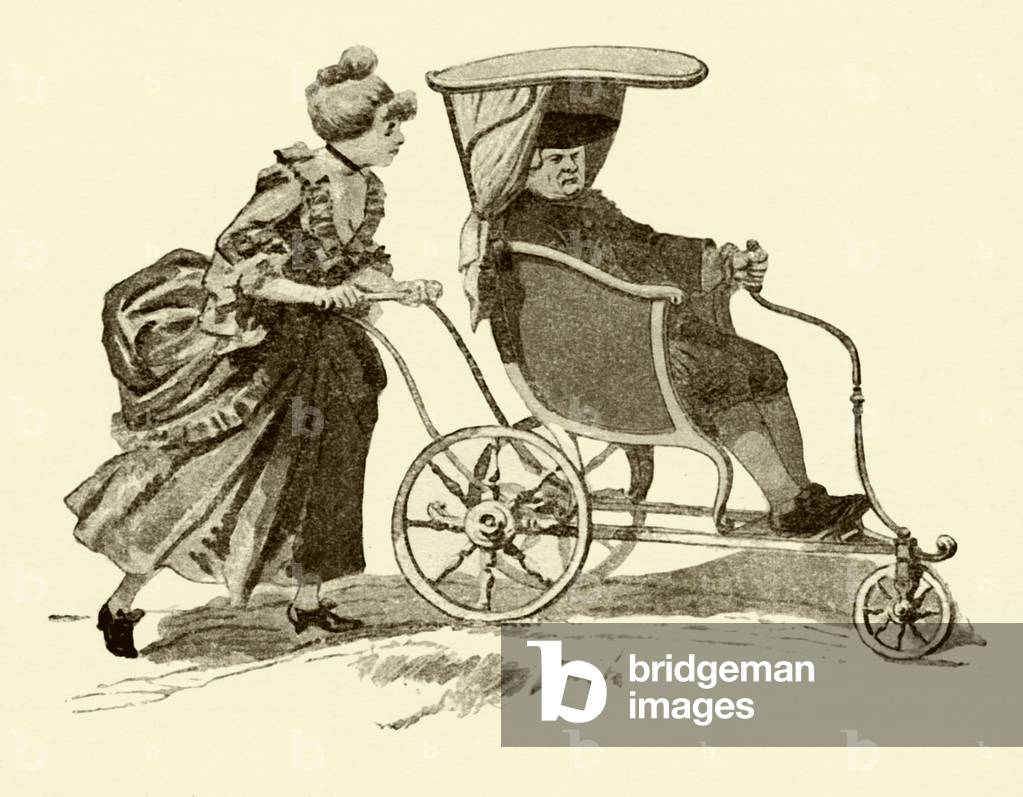 Wheelchair in the 18th century