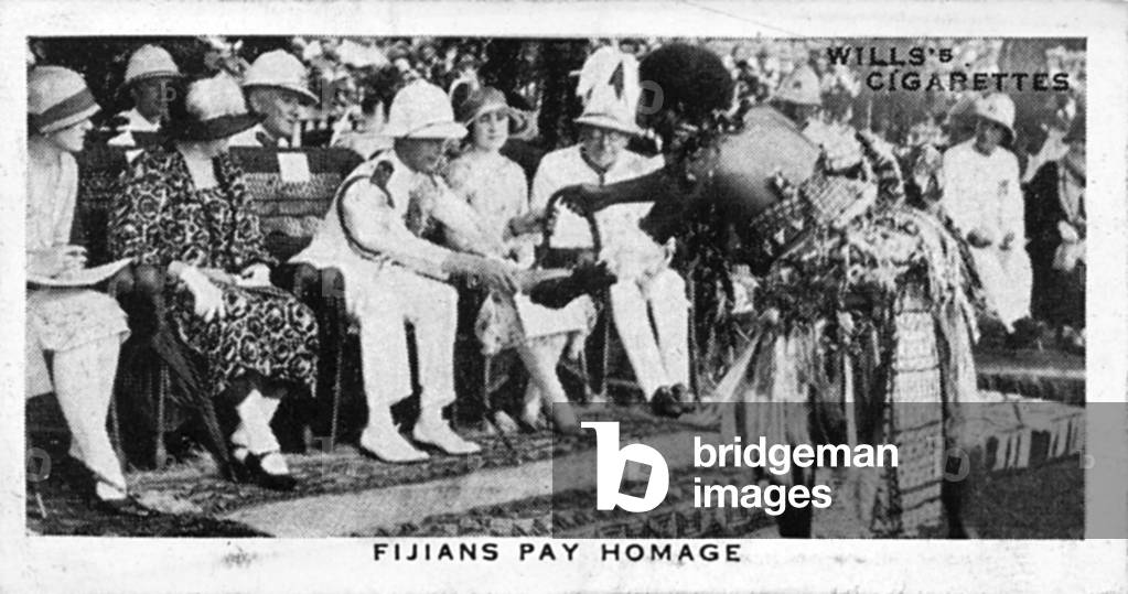 King George VI and Queen Elizabeth on Fiji Islands, 1927