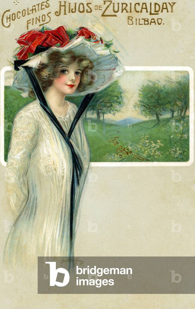 Hijos Zuricalday: advertisement for Spanish chocolate