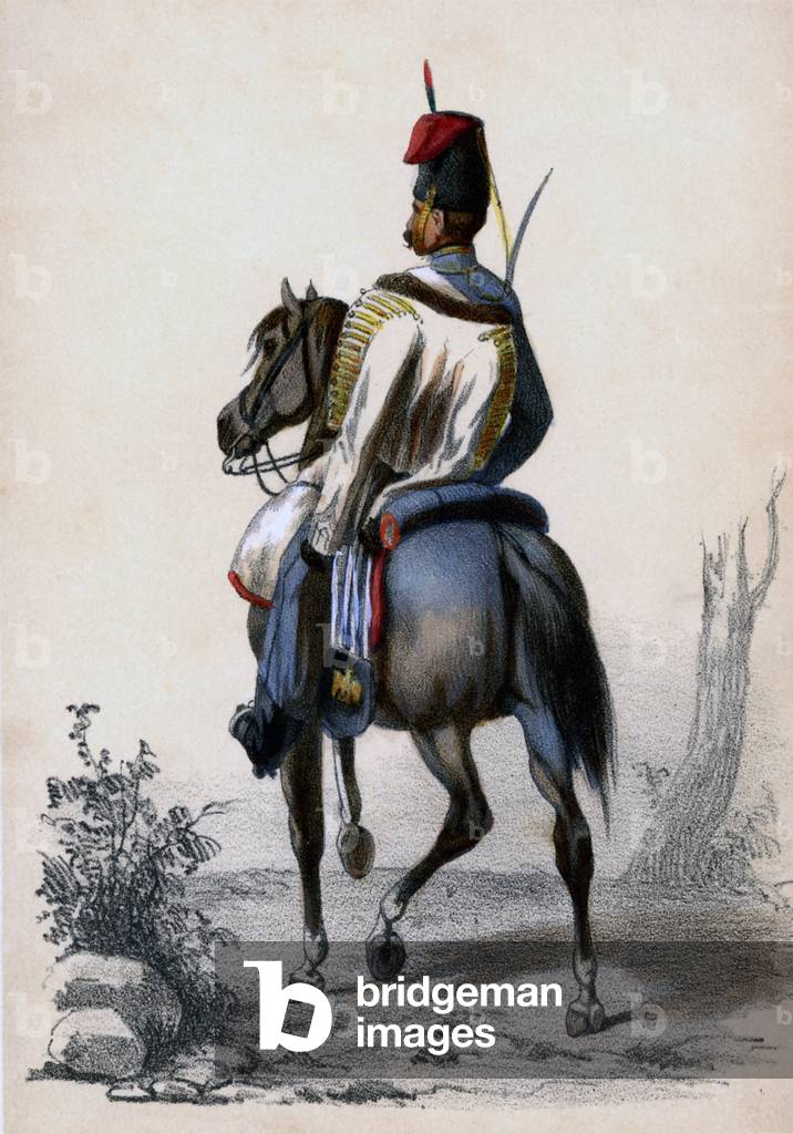 Hussard: Hussar on horseback
