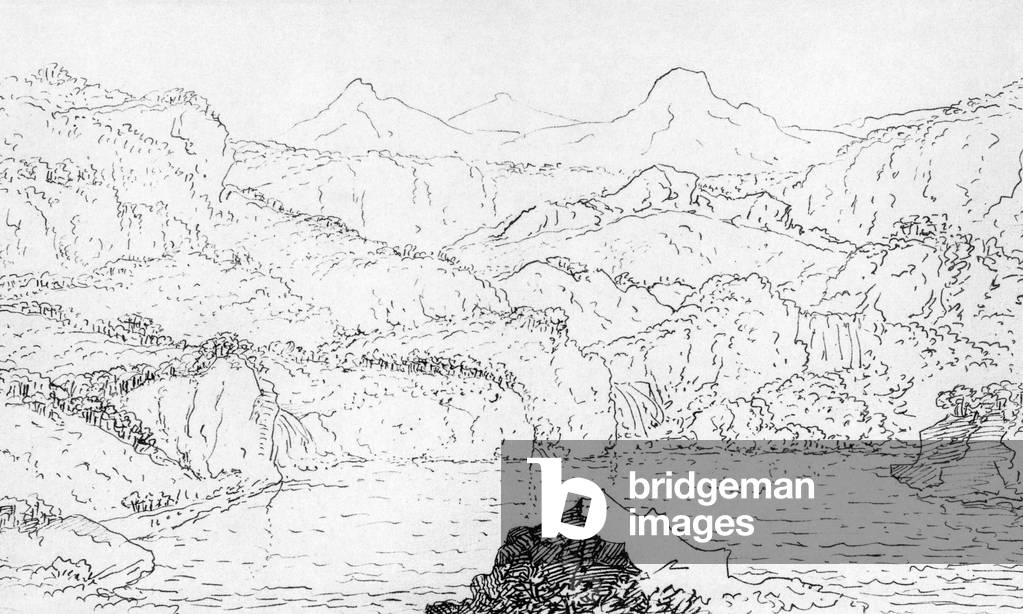 Johann Wolfgang von Goethe 's sketch