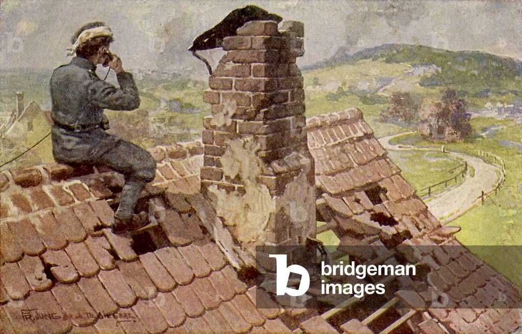 World War 1: Observation post of Leopald Wiestl