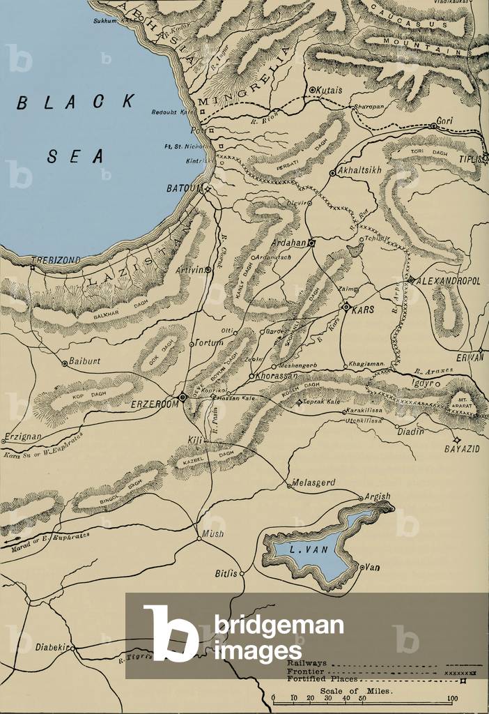 Russo - Turkish War: Seat of war in Armenia