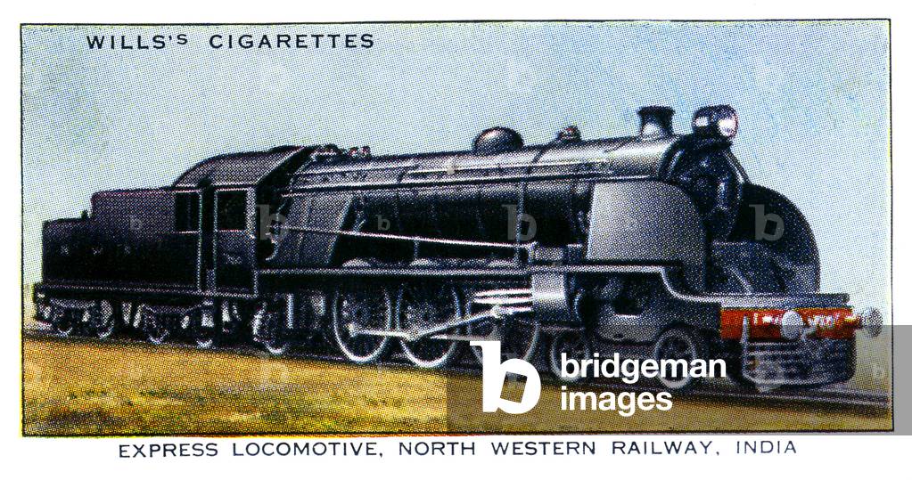 North Western Indian Express Locomotive
