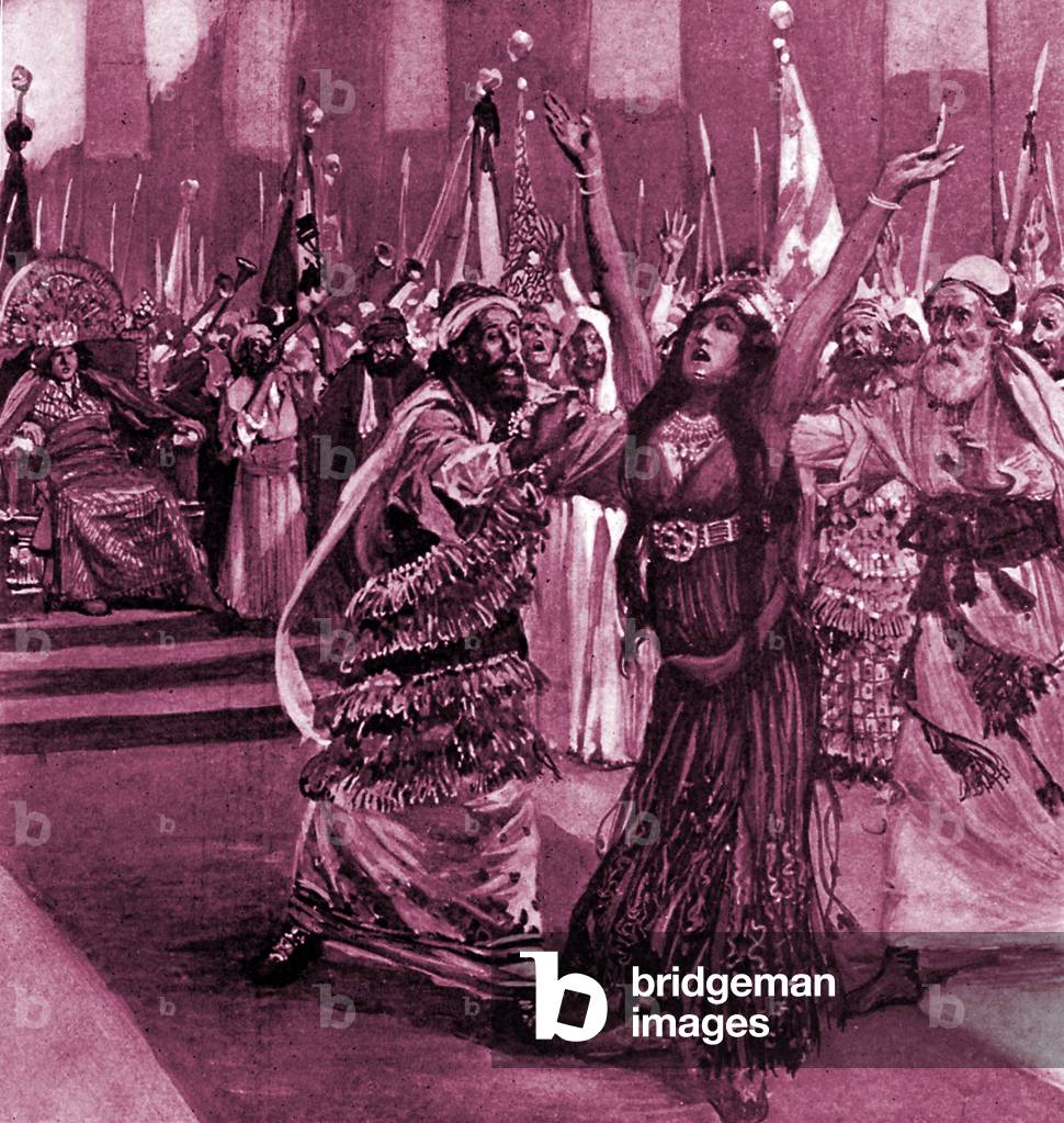 Athaliah and Joash by J James Tissot - Bible