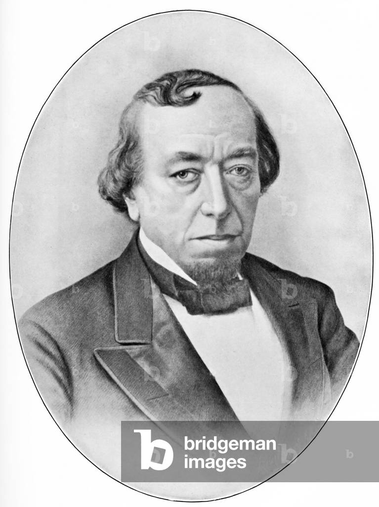 Benjamin Disraeli, 1st Earl of Beaconsfield, 19th century (print)