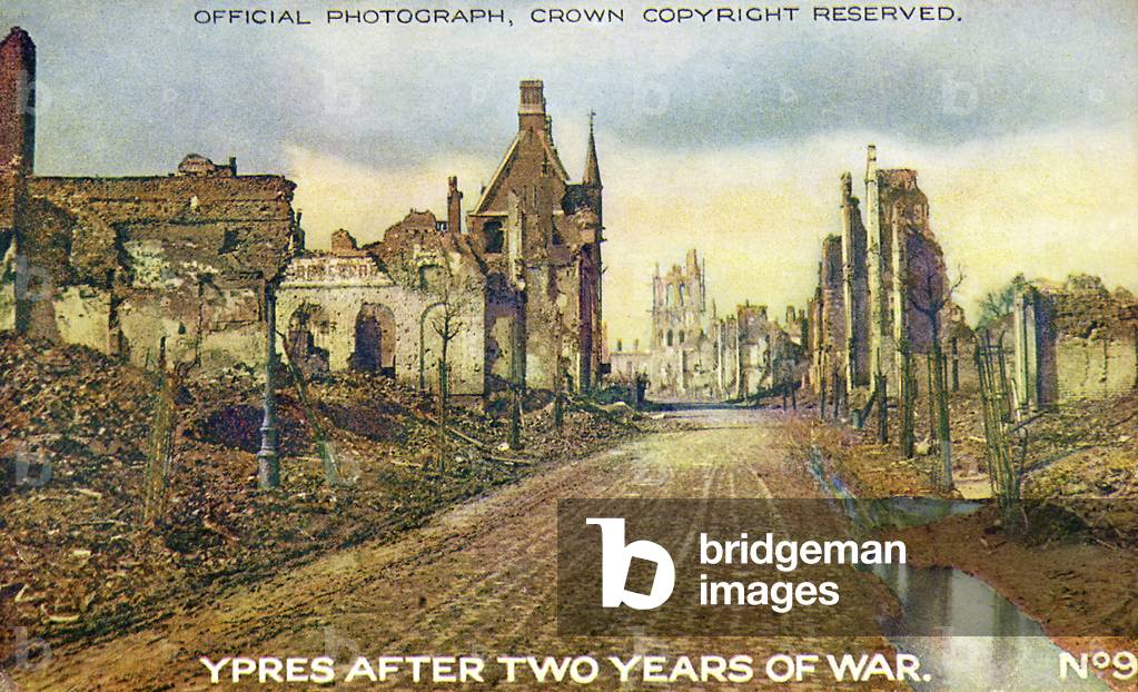 WW1 - View of Ypres