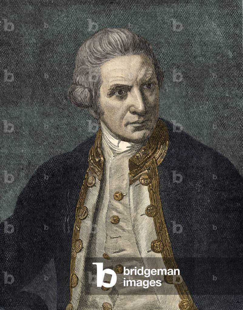 Captain James Cook - portrait