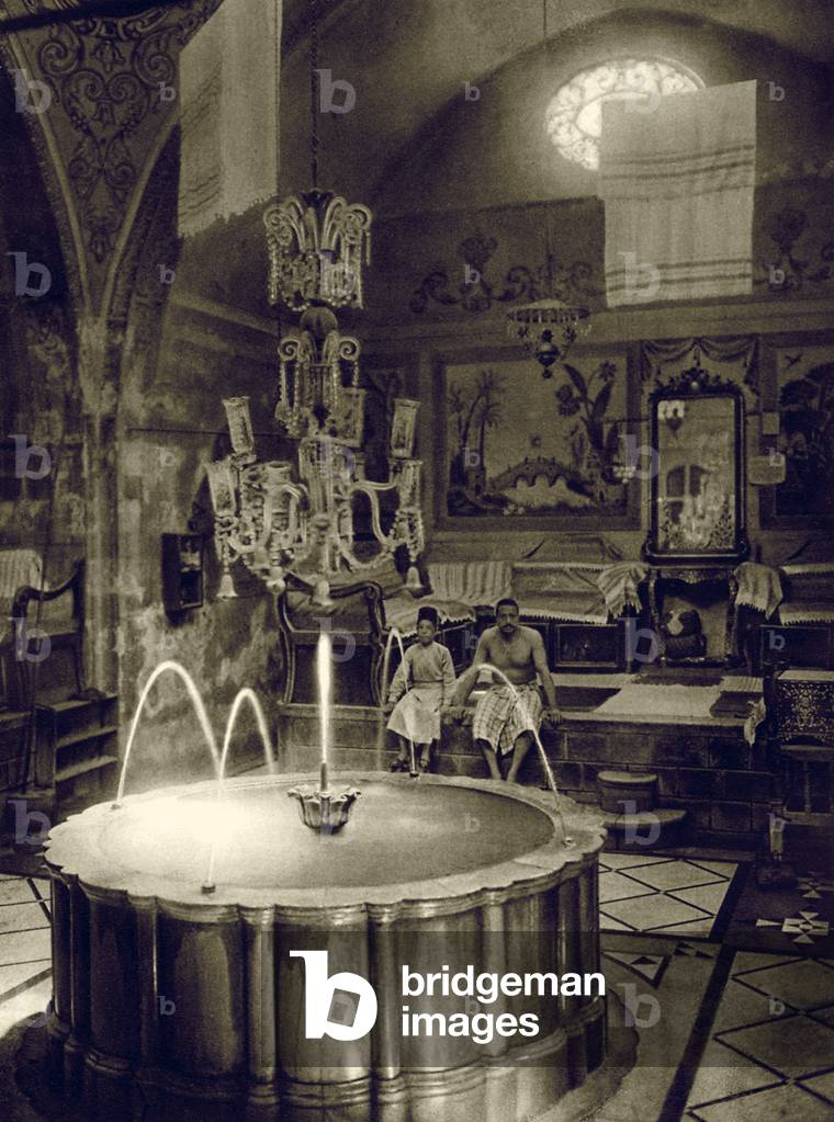 Interior of an Arabian bath