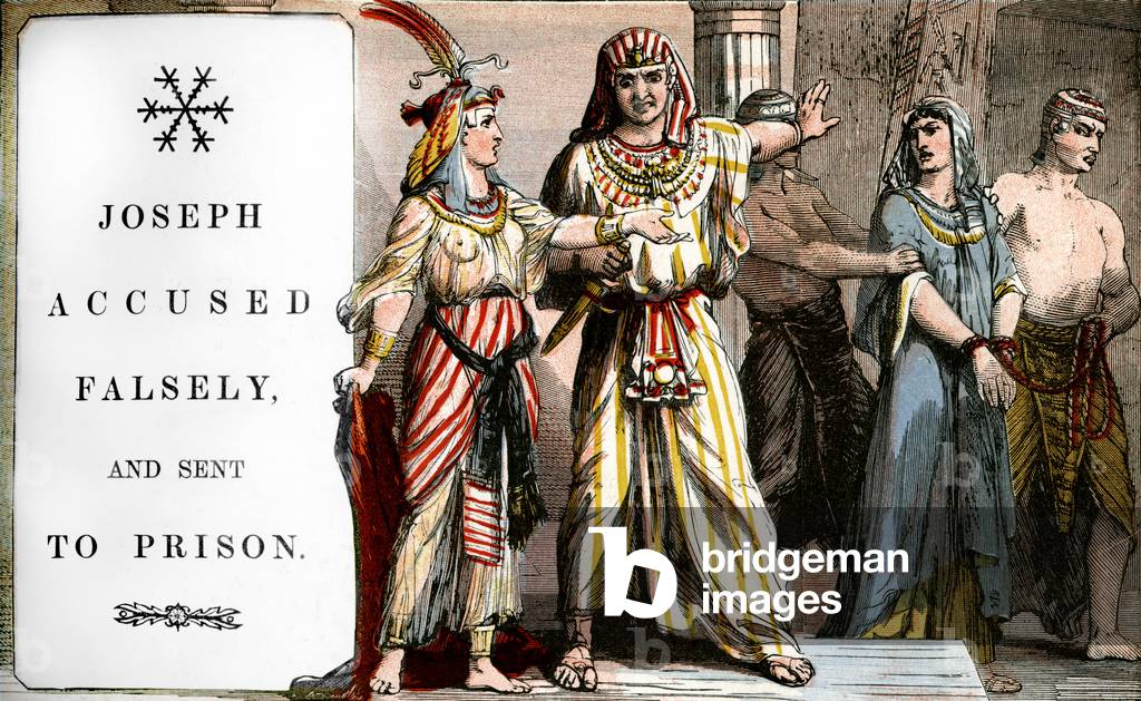 Genesis:  Joseph accused falsely - Bible