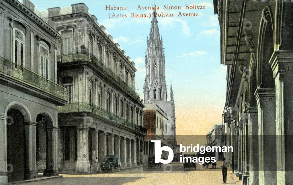 Simon Bolivar Avenue, Havana, Cuba