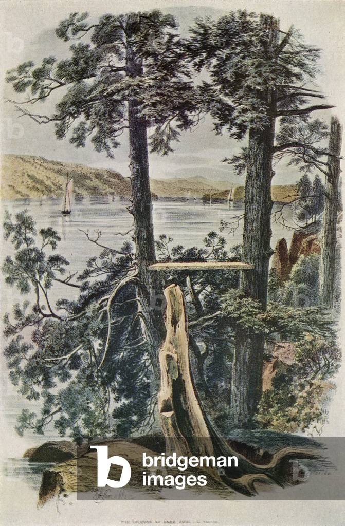 View of the Hudson river at Hyde Park