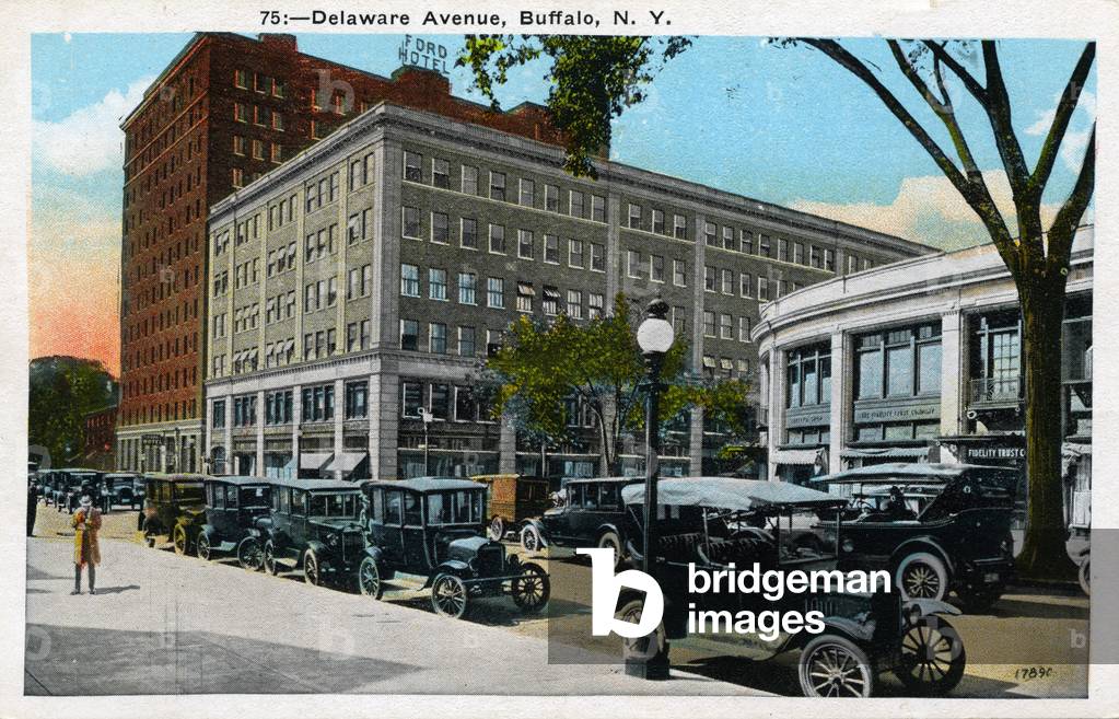 Buffalo, NY, Delaware Avenue,
