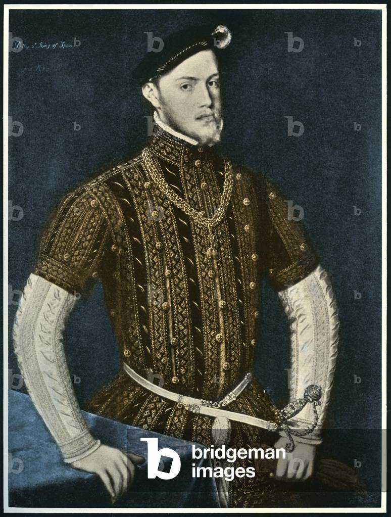 Prince Philip II of Spain (1527-1598) (print)
