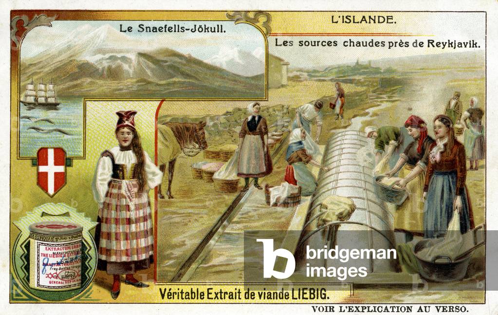 Iceland: Hot springs near Reykjavík