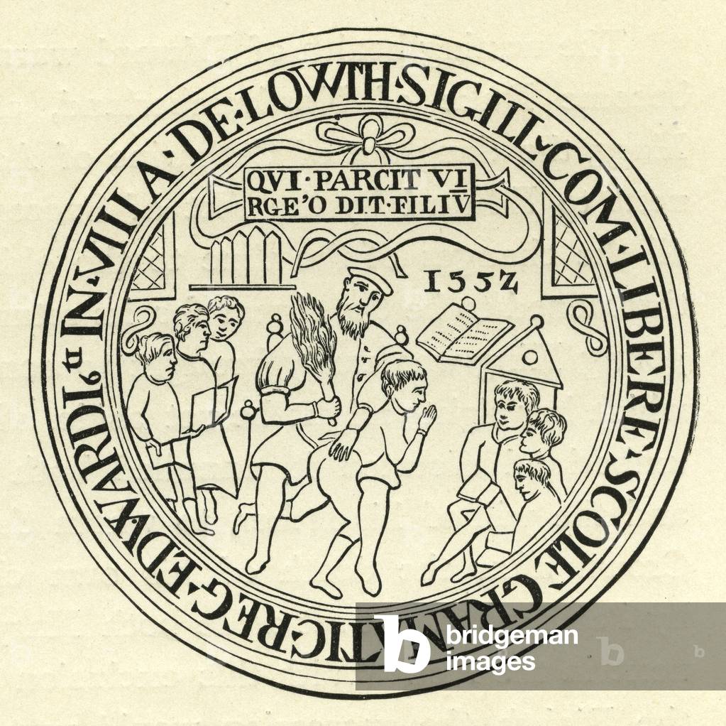 Seal of Louth Grammar School, 1552