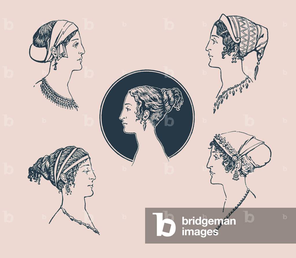 Ancient Greek hairstyles.
Queen Judith