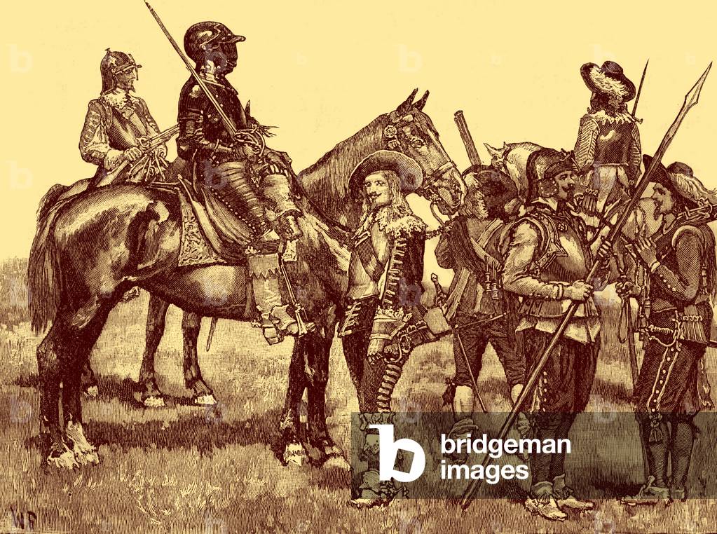 Cavalier Soldiers - English Civil War, 16421651