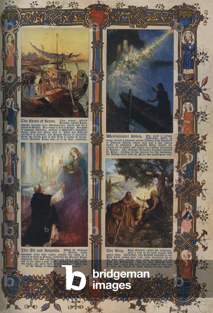 Legends of the the coronation of British Monarchs