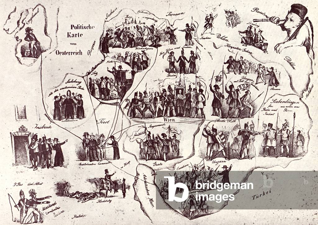 Political map of the