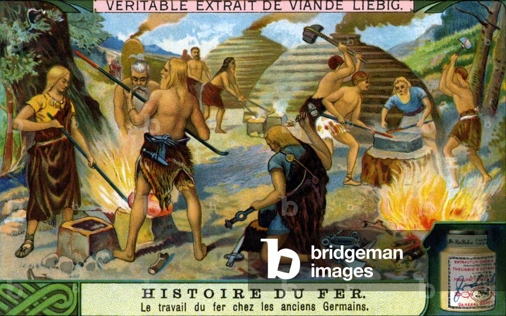 History of Iron: Ironwork by Ancient Germans