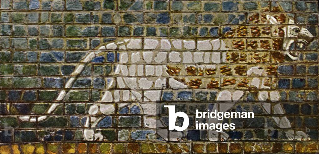 Lion on Ishtar Gate and Processional Way