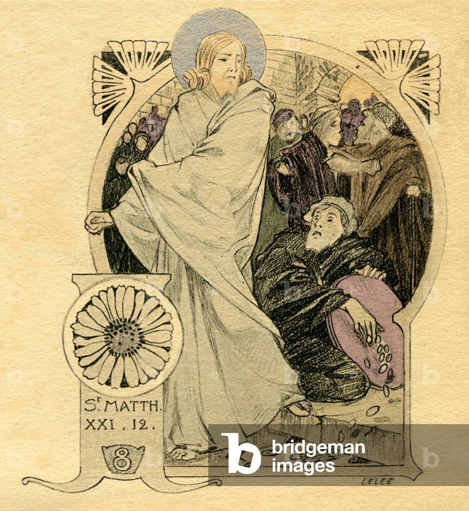 Jesus cleanses the Temple