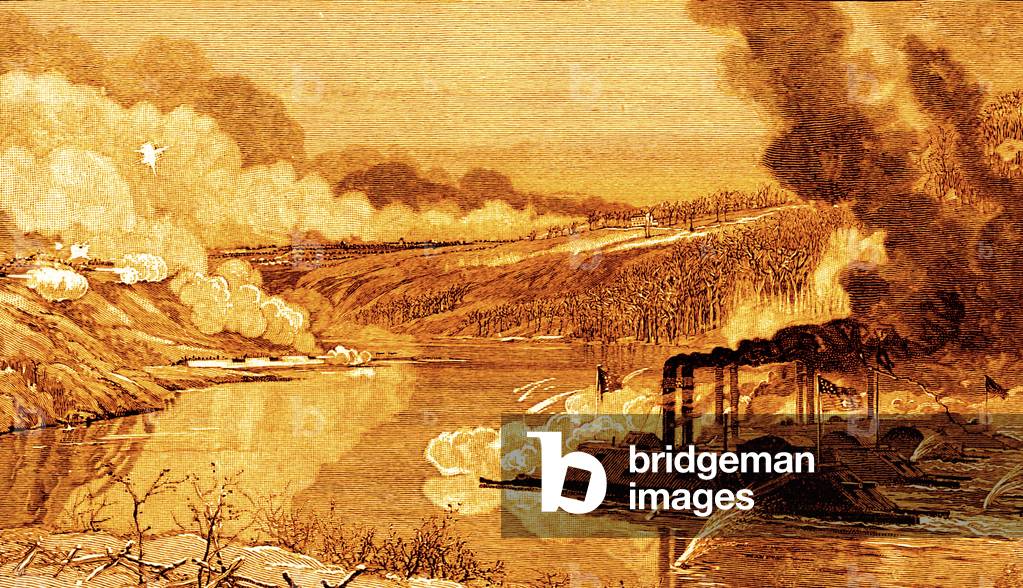 Gunboats at the Battle of Fort Donelson