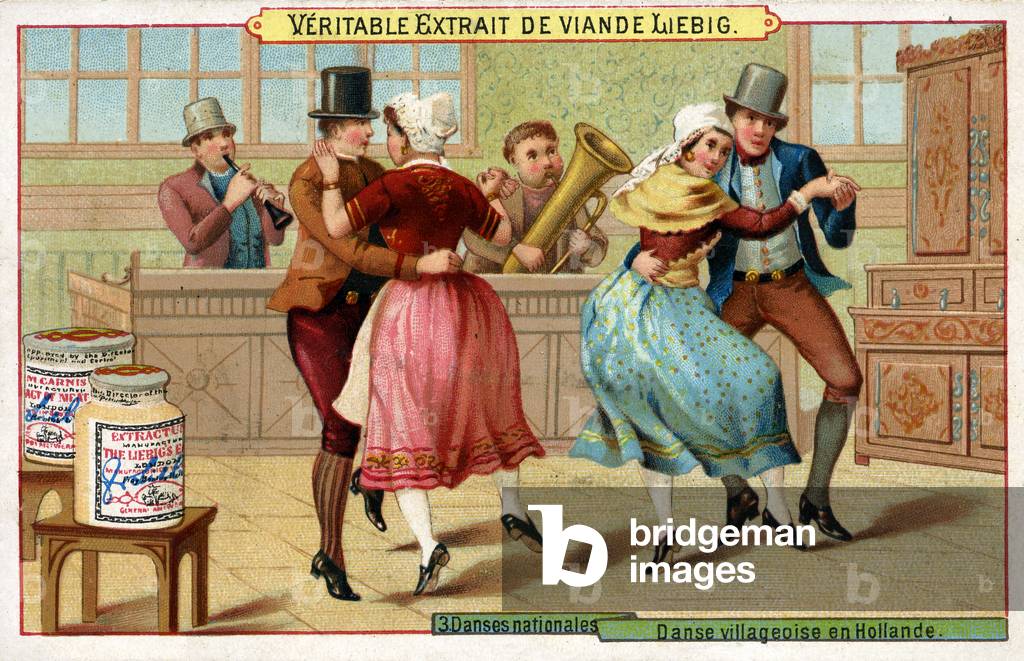 Dutch villagers' dance