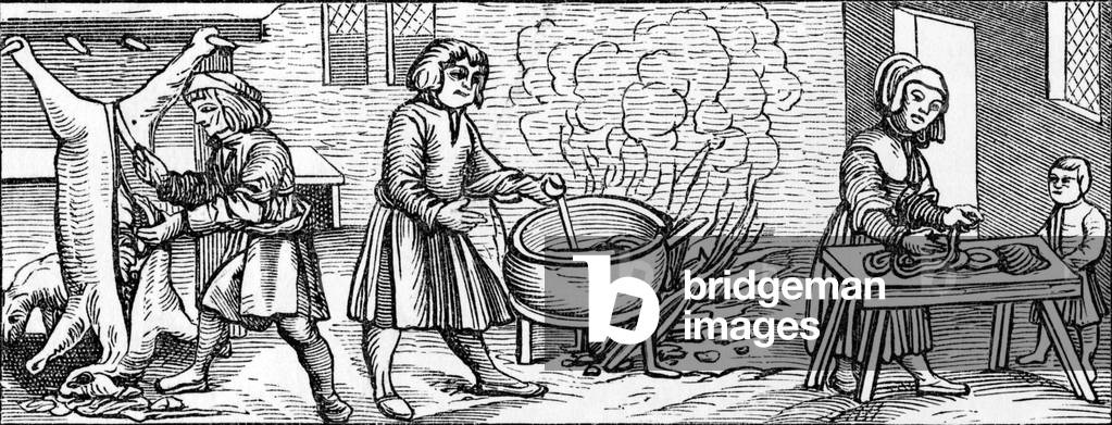 Interior of a Kitchen in the Sixteenth Century