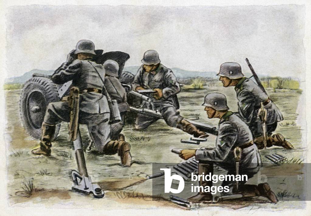 German Anti-Tank Unit during World War 2