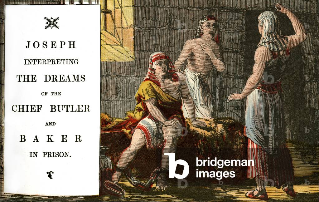 Genesis:  Joseph interpreting the dreams - Bible