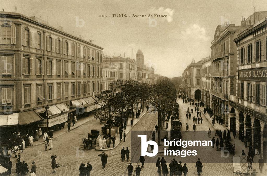 Tunis, late 19th/beg 20th century (postcard)